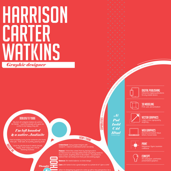 20 beautiful infographic resumes that will inspire you