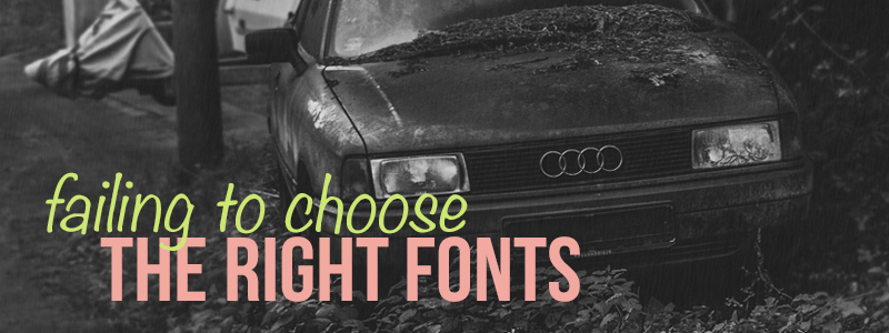 right fonts