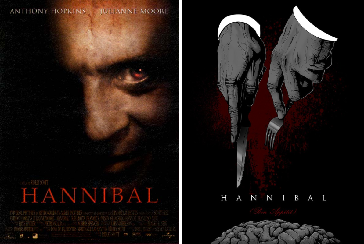 hannibal minimalist movie posters