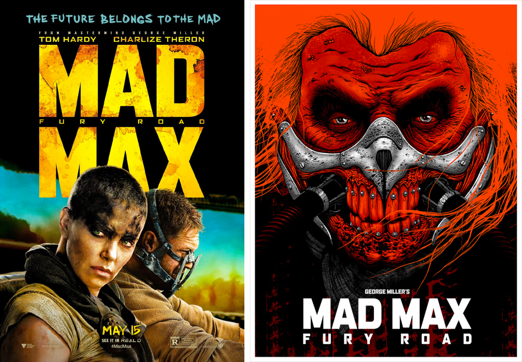 mad max minimalist movie posters